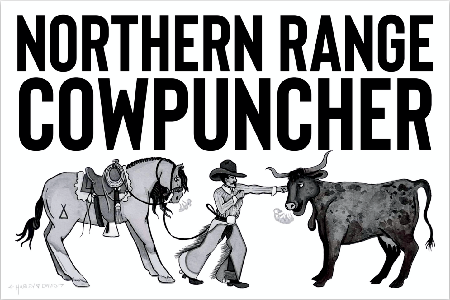 Cowpuncher Sticker